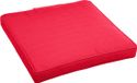 Hespéride Hesperide Stoelkussens - binnen/ buiten stoelen - rood - 40 x 4 cm - Water en UV-bestendig