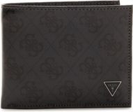 GUESS Leren Portemonnee Mito Billfold Coin Wallet Black Zwart