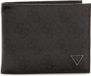 GUESS Leren Portemonnee Mito Billfold Coin Wallet Black Zwart