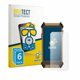 BROTECT - Screenprotector voor DT Research DT361DM (Portret-Modus) - Folie Beschermfolie matte 6 Stuks