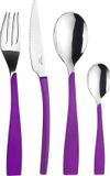Pinti Inox Bestkset, 24-delig, LED, handvat Fuchsia Sct/G, décoration de table, acier inoxydable
