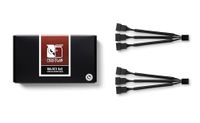 Noctua NA-SC1 Sx2, 3-weg ventilatorverdelerkabel, 4-pins PWM (dubbelverpakking, 13 cm, zwart)