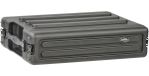 SKB Roto-Molded 2U Shallow Rack - Zwart