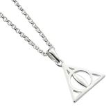 The Carat Shop - Harry Potter Zilveren Halsketting van de Dodelijke Hallen