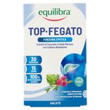 Équilibra Top Liver Detox Complément alimentaire avec Aloe Vera, Chardon-Marie, Choline, Artichaut, Romarin - 30 comprimés