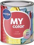 Merkloos / Sans marque Histor - Binnenlak - MY color Lak Zijdeglans - 1 l - kras- en slijtvaste lak wit