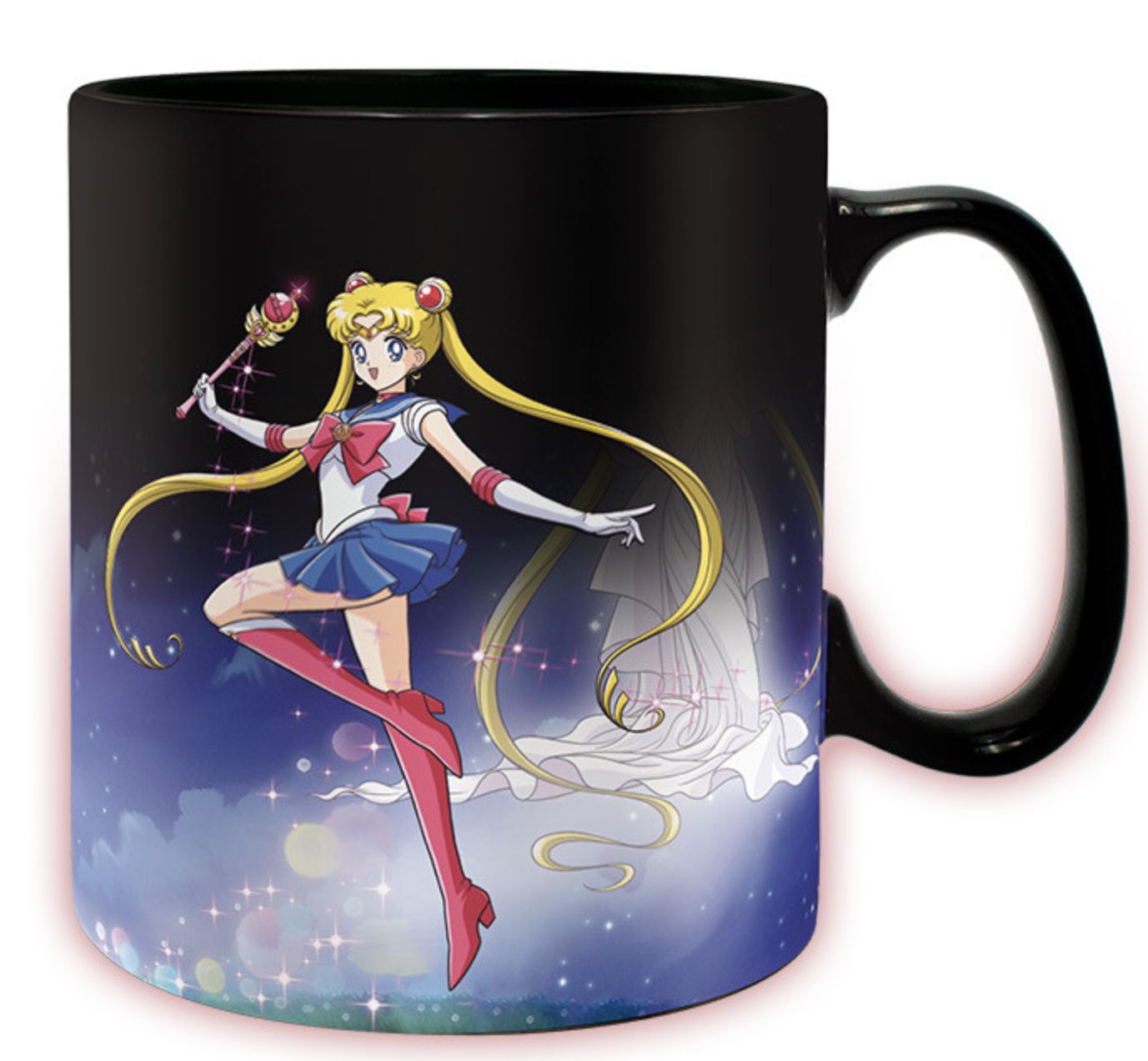 ABYstyle Sailor Moon Sailor & Chibi Heat Change Mug - 460ml