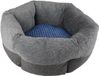Flamingo Panier pour chien Dotties - Gris - 53 x 53 x 18 cm