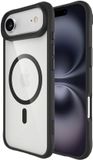 Buddi Hybrid - Hoesje Geschikt voor Apple iPhone Air - Compatibel met MagSafe - Back Cover met Magneet - Magnetische Beschermhoes - Transparant Zwart
