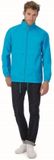 B&C Windbreaker Sirocco Heren met Capuchon 2XL Blauw