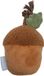 Beeztees Hondenspeeltje Pluche Eikel met Touw 24cm Bruin