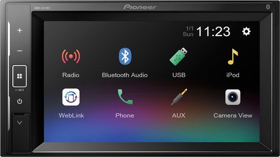 Pioneer DMH-A241BT - Multimedia Autoradio Dubbeldin - BT - Apple CarPlay & Android Auto