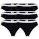 LACOSTE String zwart