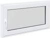 vidaXL RISOR Kipp- en draaikraam voor kelder, Wit, 110 x 70 cm