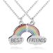 LGT JWLS LGT Jewels BFF Ketting Best Friends Regenboog