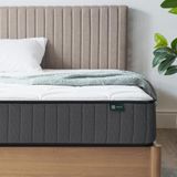 Zinus Hybride matras, traagschuim, wit, tweepersoonsbed