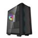 DeepCool CC560 ARGB V2 Midi Tower - Zwart - Boîtier PC - ATX - Gaming - Avec RGB