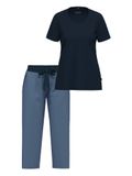 Ammann Pyjama 'Night & Home' blauw