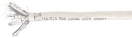 Equip 401493 Câble Cuivre Massif Cat.6A S/FTP 4P23, 305m, LSZH, Beige