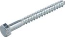 Intergard Houtdraadbout verzinkt DIN 571 6x90mm
