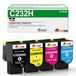 Lexmark Tonercartridges voor Lexmark C2325, set van 4, noir/cyan/magenta/jaune