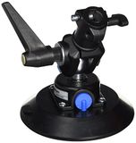 Manfrotto 241 Ventosa con Attacco Snodato, 16 mm, Nero