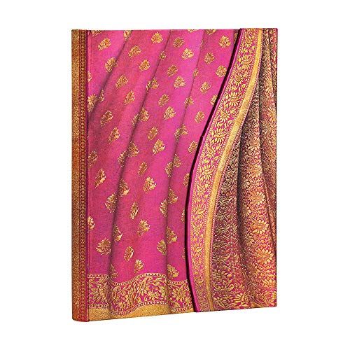 Paperblanks Gulabi (Varanasi Silks and Saris) Midi Gevoerd Hardcover Journal - 9781439754382