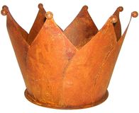 Look rouille Couronne pour décoration de jardin et plantation
