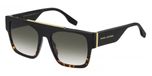 Marc Jacobs MARC 757/S BLACK HAVANA/ GREEN SHADED 54/19/145 Heren Zonnebril