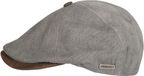 Hatland Osbourne Heren Flatcap Katoen Grijs