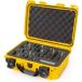 Nanuk 915 Case with Foam insert for 28 Knives - Yellow