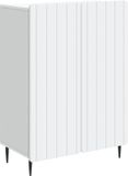 vidaXL Dressoir Wit 66 x 34,5 x 92 cm Bewerkt hout