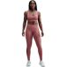 Nike Enkellengte Tight W Np Df Mr 7/8 Mesh Straight, Canyon Pink/Wit, FN4981-634, L
