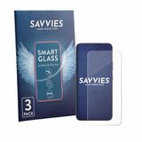 Savvies 3 Stuks Screenprotector - Geschikt voor Honor Power 2 - Transparant