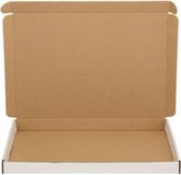 Merkloos / Sans marque Papstar Brievenbusdoos A4 wit - 50 stuks
