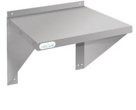 Vogue RVS oven/magnetron wandplank - 56 x 46 cm