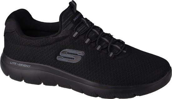 Skechers SUMMITS Heren Sneakers Instappers Zwart - Maat 43