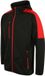 Finden + Hales Adults Active Softshell Jacket FH622 - black/red - S