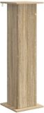 vidaXL Plantenstandaard Sonoma Eiken 30,5 x 30 x 100,5 cm Bewerkt Hout