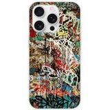 Apple iPhone 16 Pro Bedrukt siliconen hoesje Graffiti 1