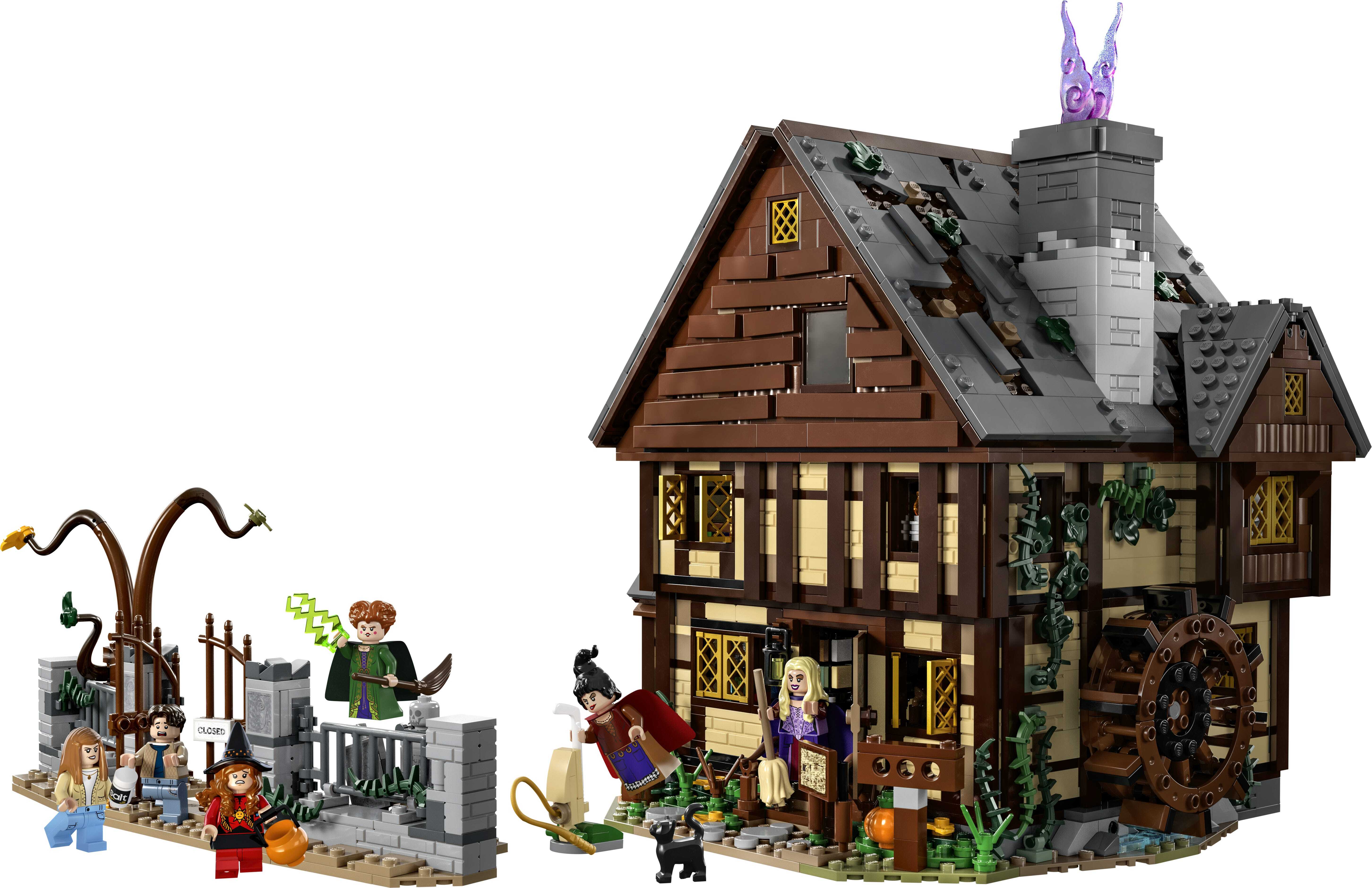 lego Disney Hocus Pocus: het huisje van de Sanderson-zussen