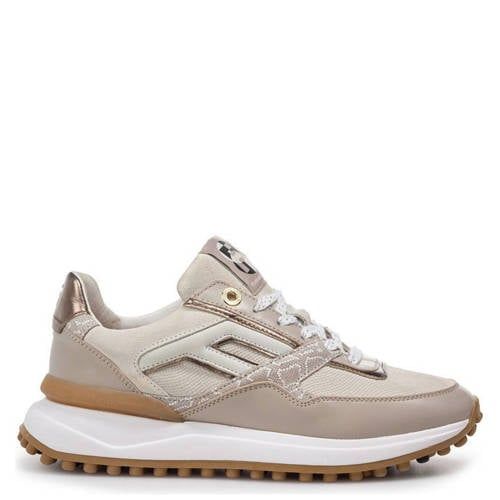 Floris van Bommel Noppi 52.01 suède sneakers taupe