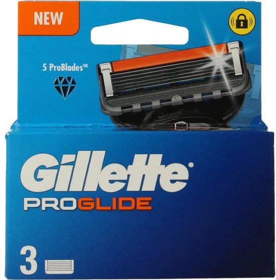 Gillette Fusion ProGlide - Navulmesjes - 3 stuks
