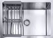 Lendo Online Spoelbak met droogrek 590x440x200mm RVS