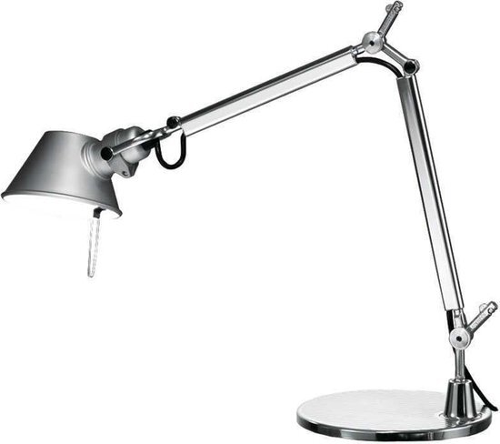 Artemide Tolomeo Micro LED-tafellamp, aluminium