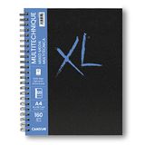Canson XL Mix Media notitieboek, A4, 60 vellen, licht, 160 g, wit, C31200L022