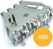 Bijenbekje RVS Stootvoegrooster 50mm (Doos van 400 stuks)