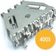 Bijenbekje RVS Stootvoegrooster 50mm (Doos van 400 stuks)