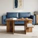Maison Exclusive - Table basse en bois recyclé, 87 x 50 x 45 cm, fibre de bois