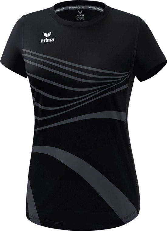 Erima Racing Hardloopshirt Dames - Zwart - Maat 34